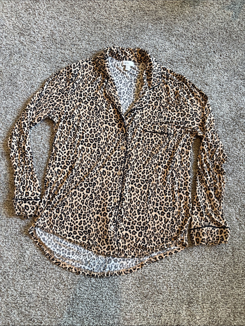 Nordstrom Rack Leopard Print Women’s Pajama Set